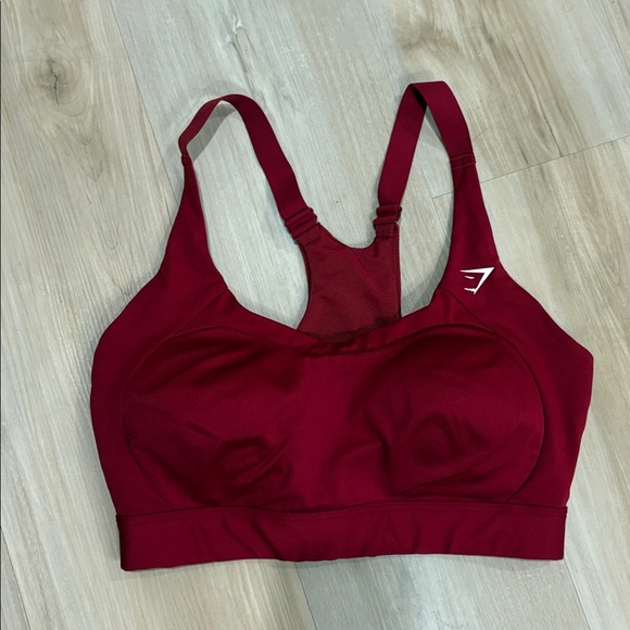 Gymshark Red Sports Bra - Picture 3 of 5